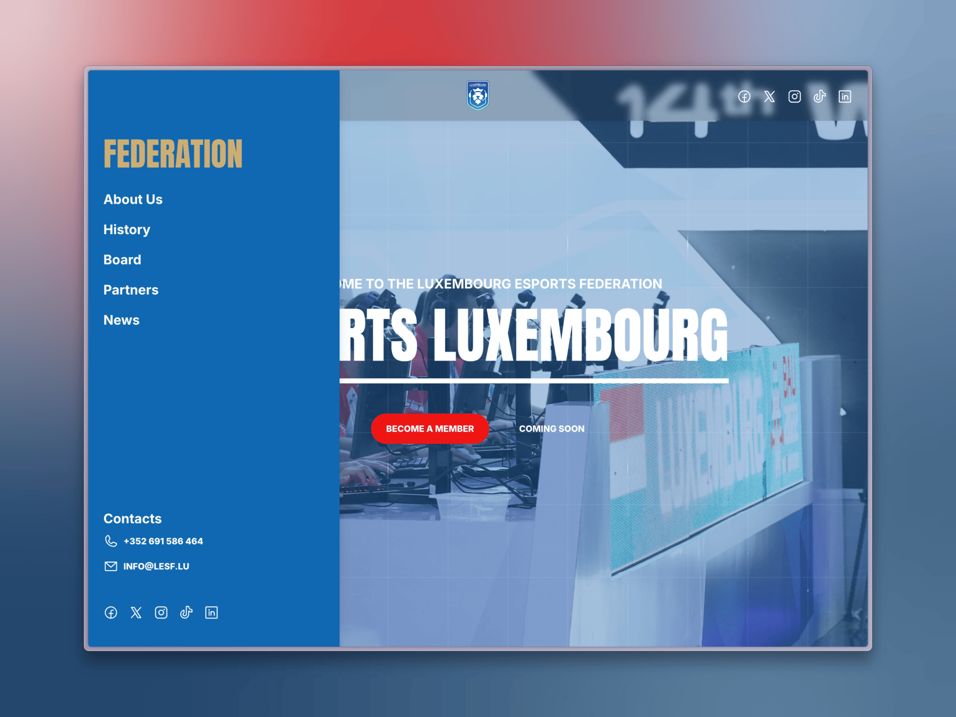 LESF Startseite – Hero & Mission